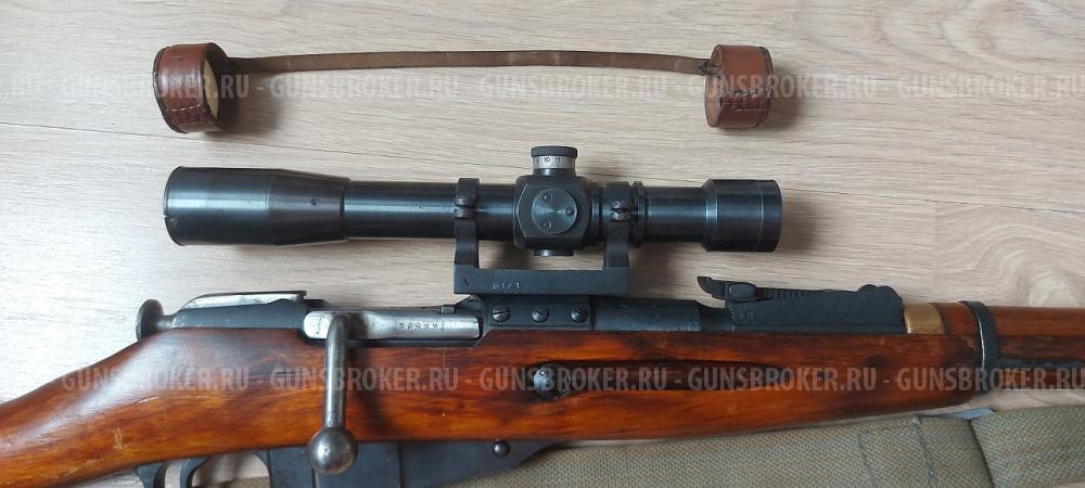 Снайперская винтовка Мосина ПЕ БРАМИТ СХП 1943 год