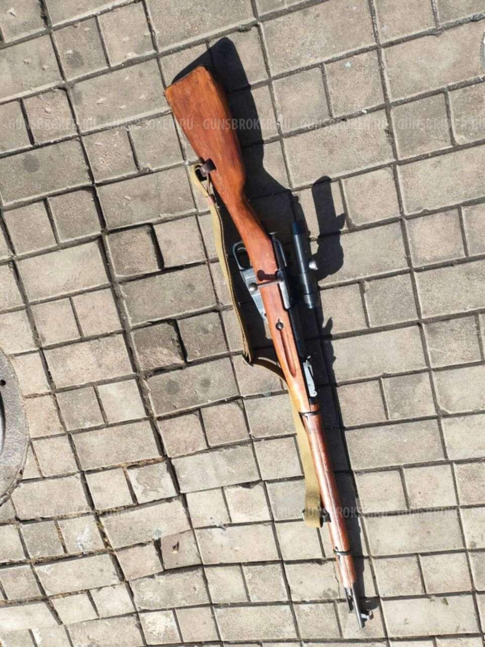 Снайперская винтовка Мосина СХП