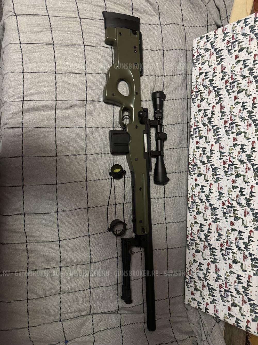 Снайперская винтовка Snow Wolf L96A1 spring OD (SW-026A(OD))