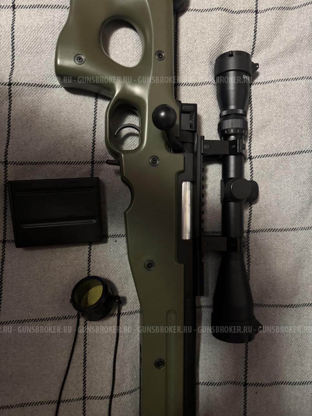 Снайперская винтовка Snow Wolf L96A1 spring OD (SW-026A(OD))