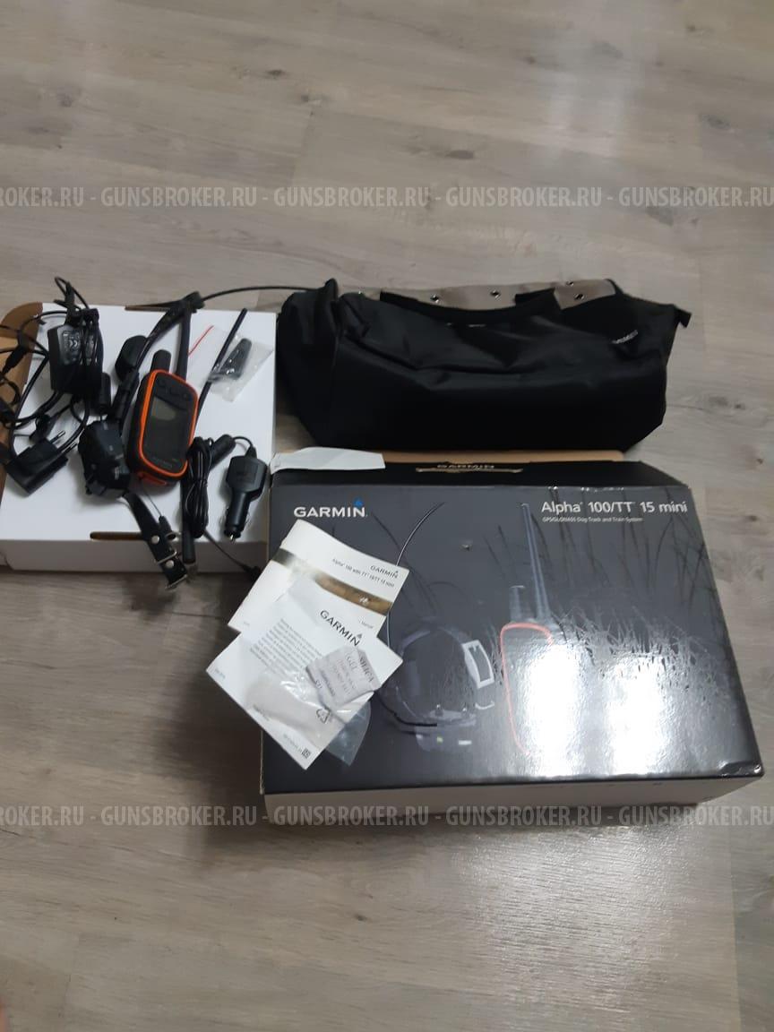 Собачий навигатор Garmin Alpha 100 с ошейником TT15 EU