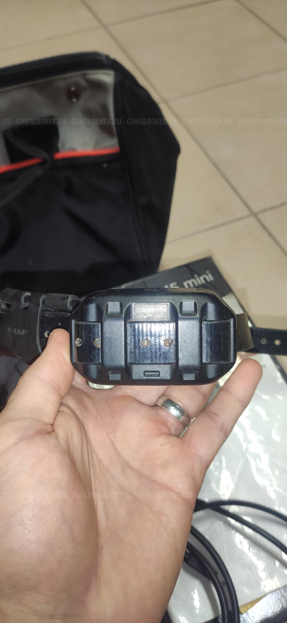 Собачий навигатор Garmin Alpha 100 с ошейником TT15 EU