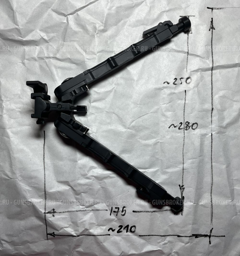 Сошки Accu-Tac SR-5QD G2 (OEM) на Picatinny (15...22 см)