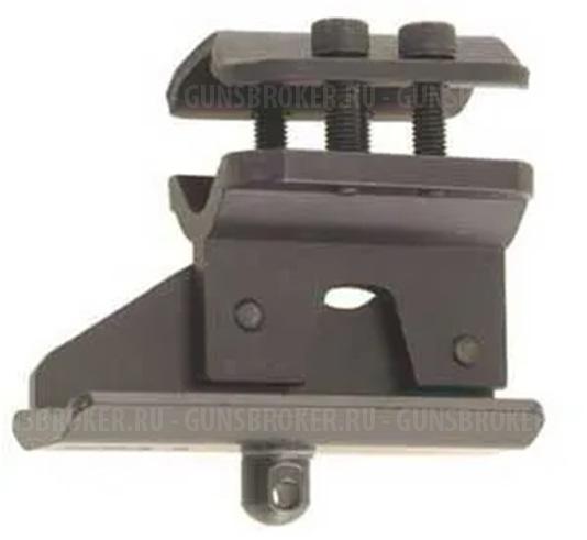 Сошки Bipod Harris HBLMS серии S модель LM, 23-33 см + Адаптер Harris №4 + "Серьга"