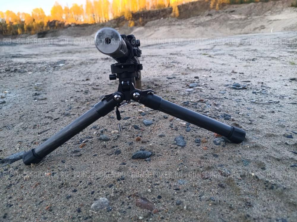 Сошки карбоновые штативные 50 см