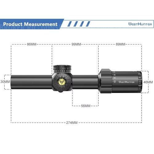 Прицел  HD GEN2 1-10X24 IR