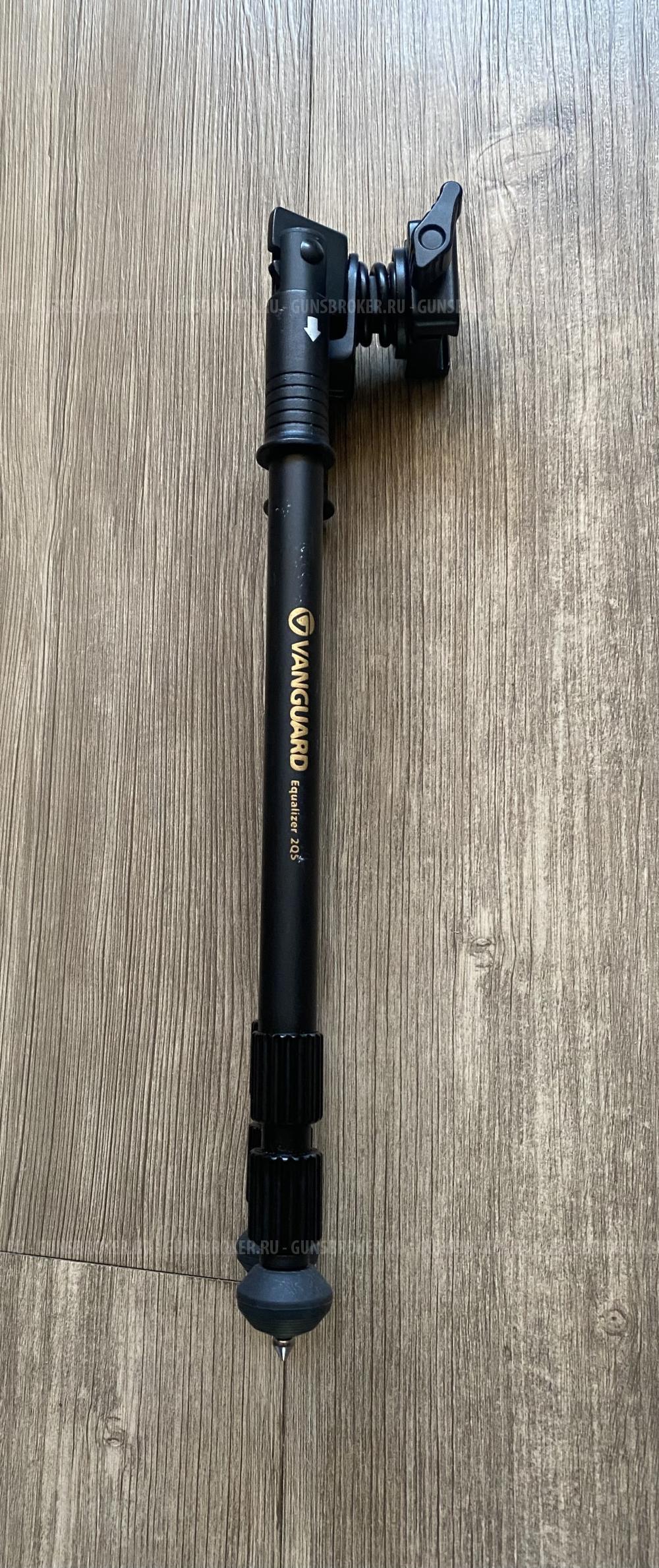 Сошки Vanguard Equalizer 2QS складные, 350-720 мм, на антабку