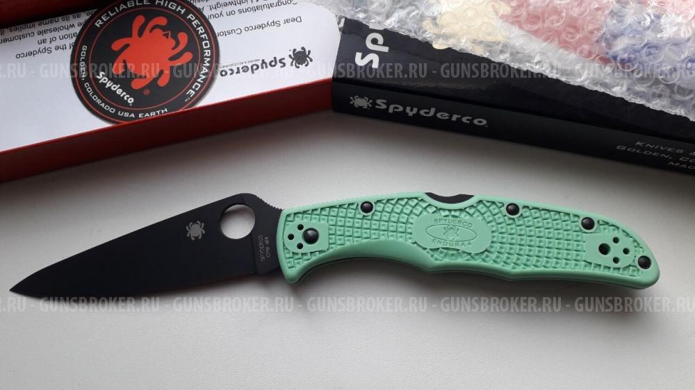 Spyderco Endura 4 Mint M4 Black (оригинал новый )
