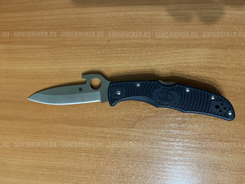 Spyderco Endura 4 Wave, Gray FRN Handle