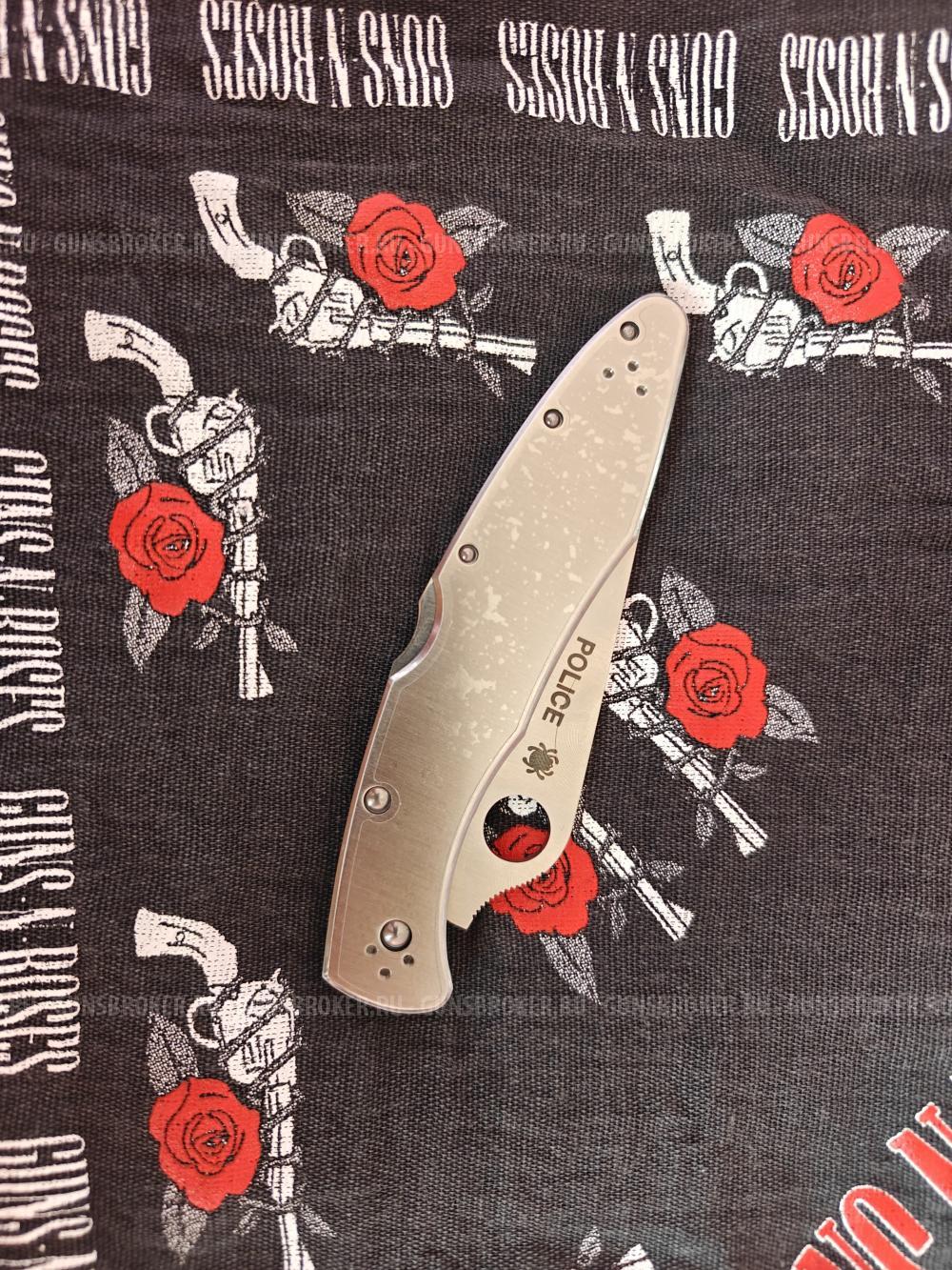 Spyderco police ss vg10 ps 