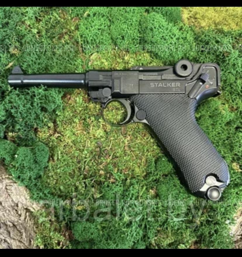 Stalker stl luger p08 с оригинальным футляром