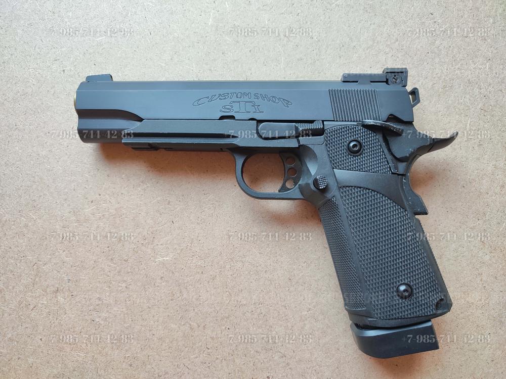 Стальной GBB пистолет Colt 1911/STI Infinity 2011/ Hi Capa, блоубек, стальной затвор