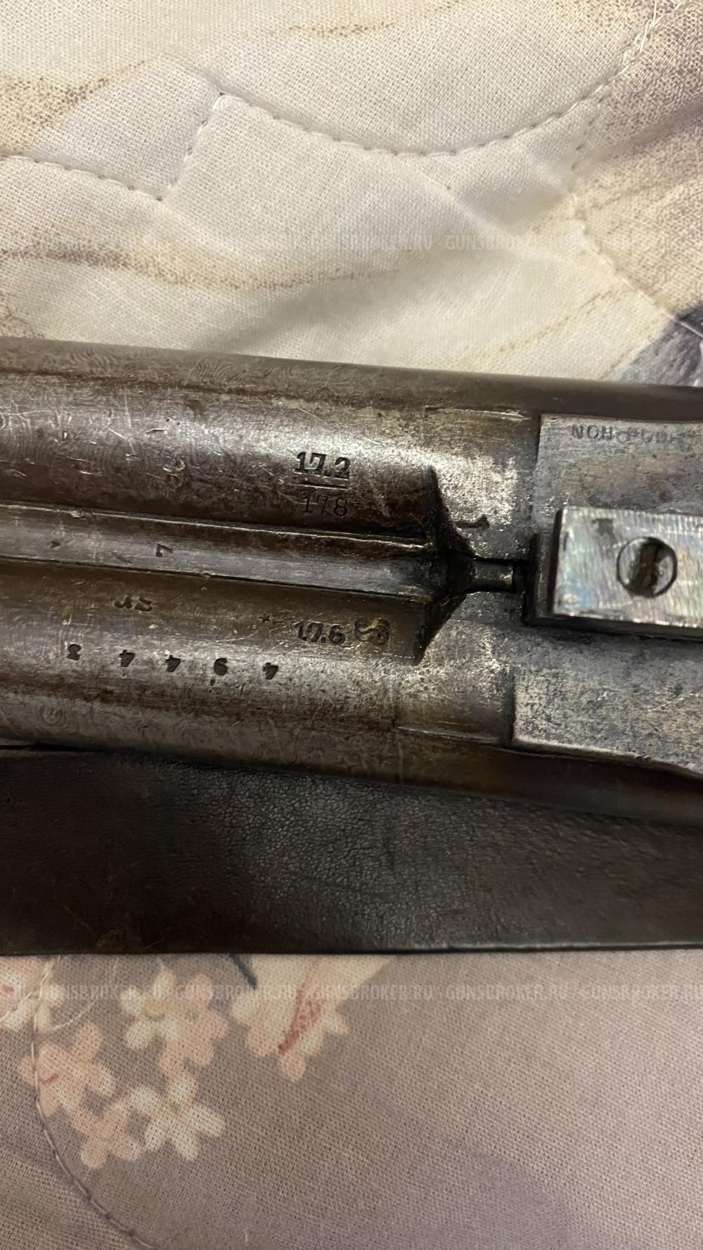 старинное курковое ружье