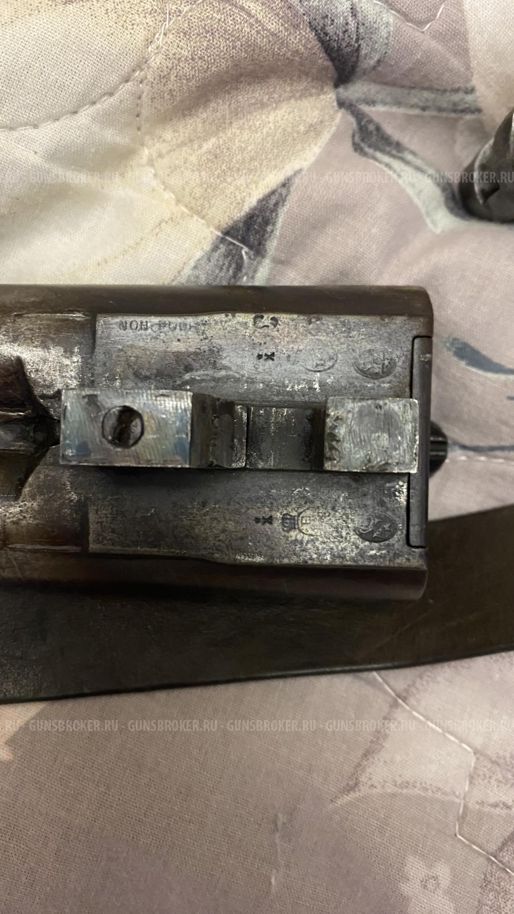 старинное курковое ружье