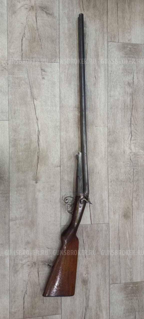 Старинное ружье Sent Etienne 16 калибр 