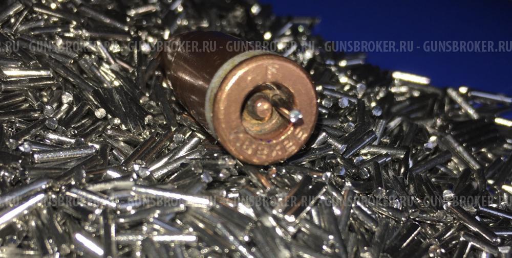 Гильзы однострел 223 S&B. Стержни (иглы) для чистки гильз в тумблере и магнитной галтовке.