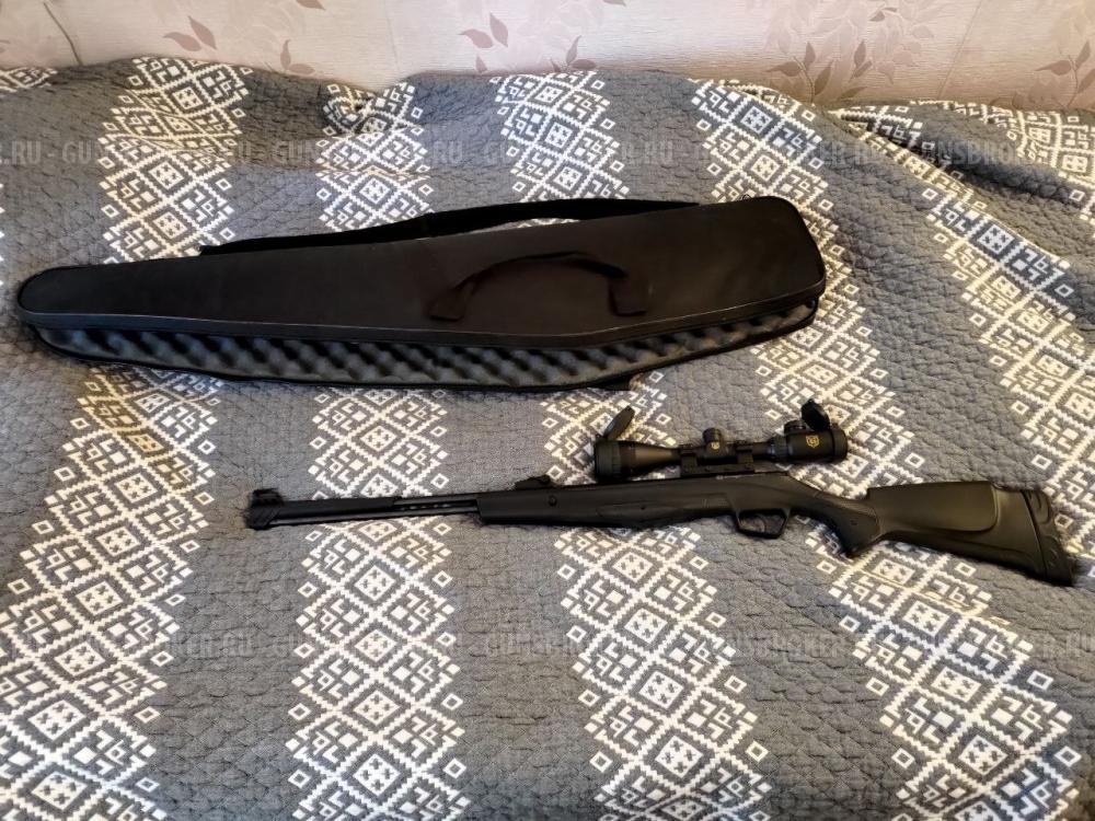 Stoeger RX40 Synthetic 4,5 мм" с прицелом "Nikko Stirling AIRKING 2-7x32 AO, сетка Half MD