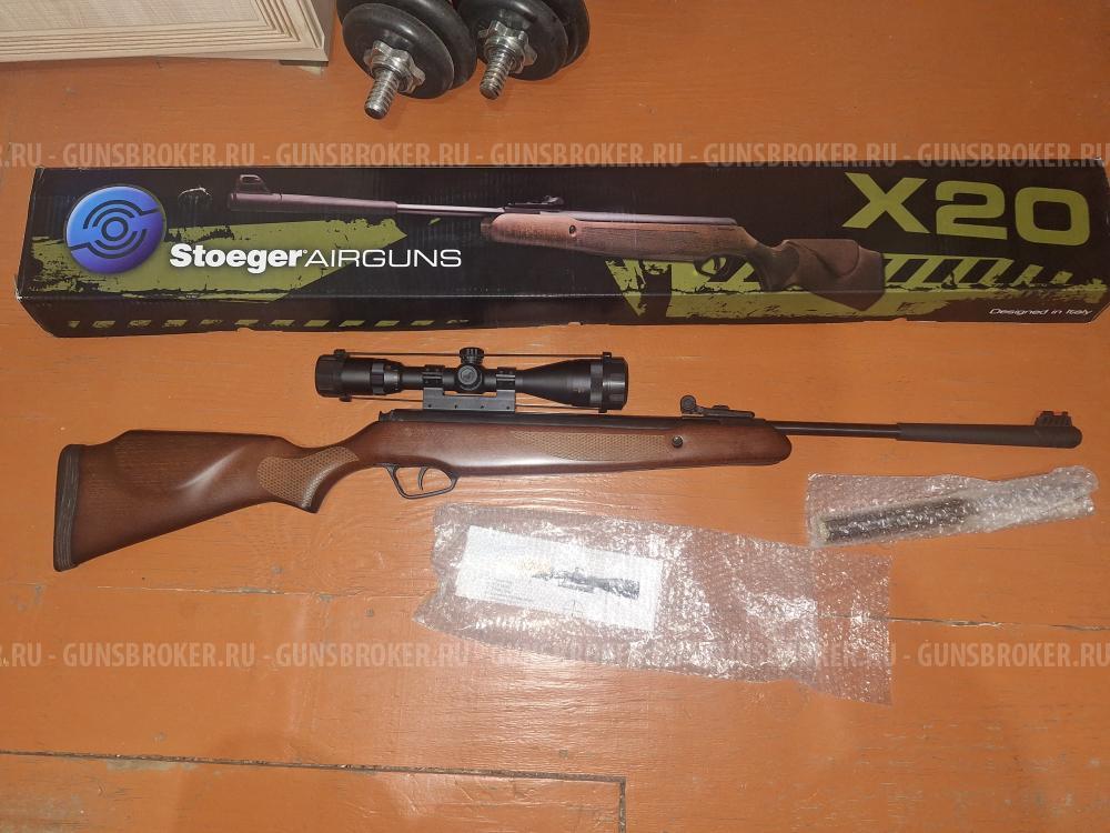 Stoeger x20 + Stoeger airguns 3-9x40ao