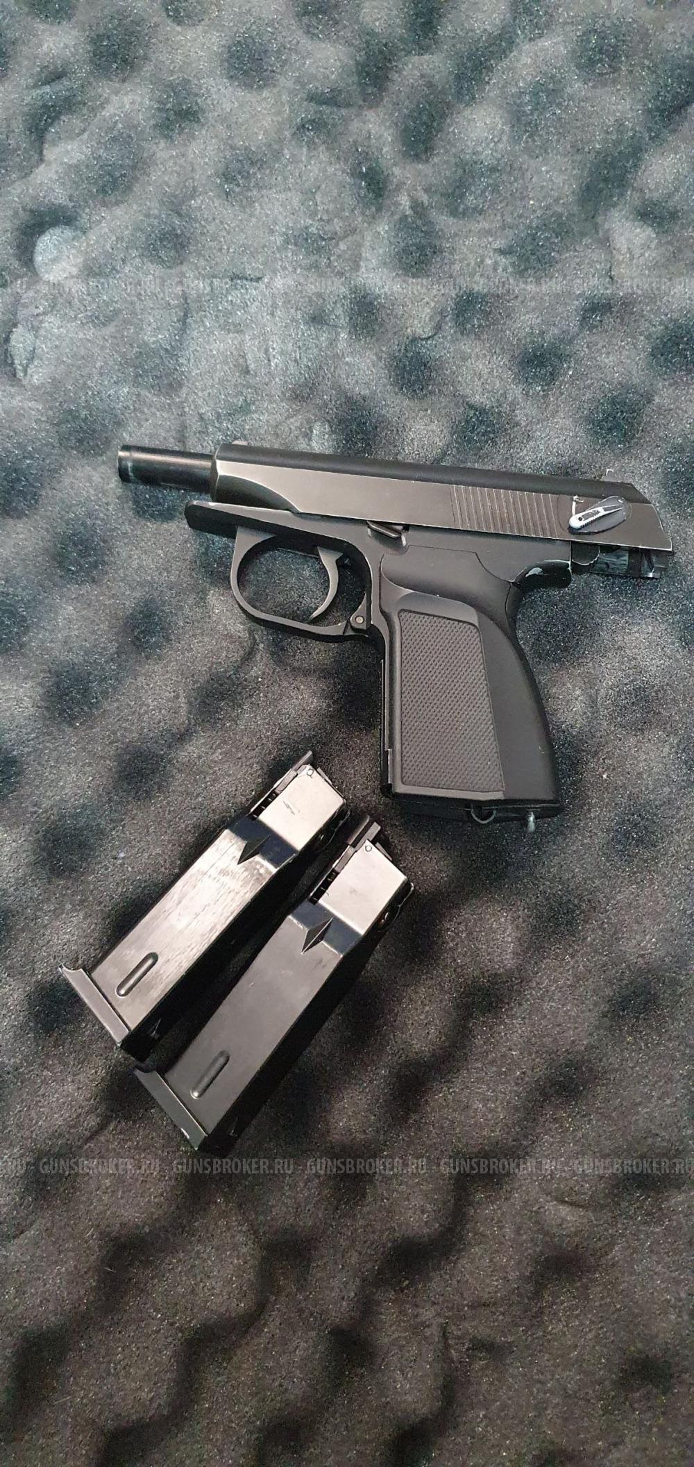 Страйбольный пистолет WE PMM GGBB