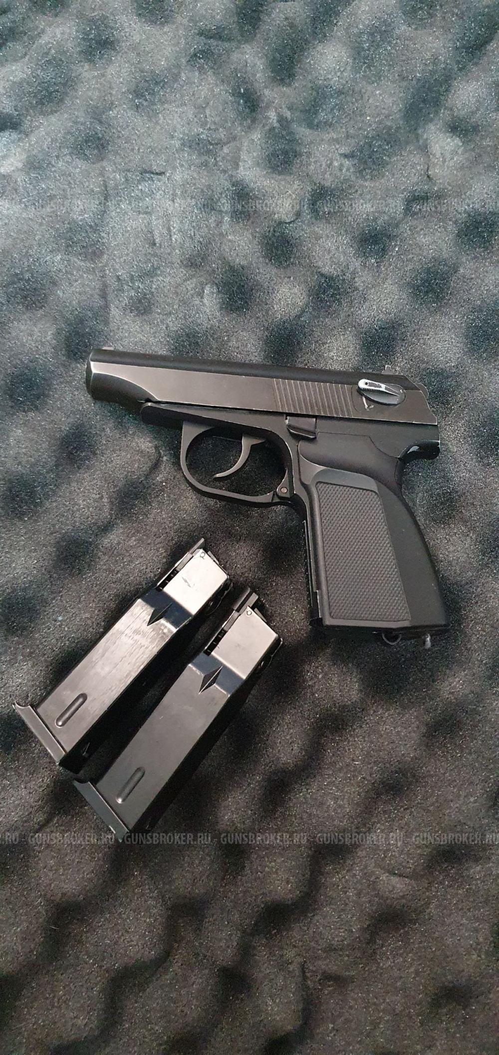 Страйбольный пистолет WE PMM GGBB