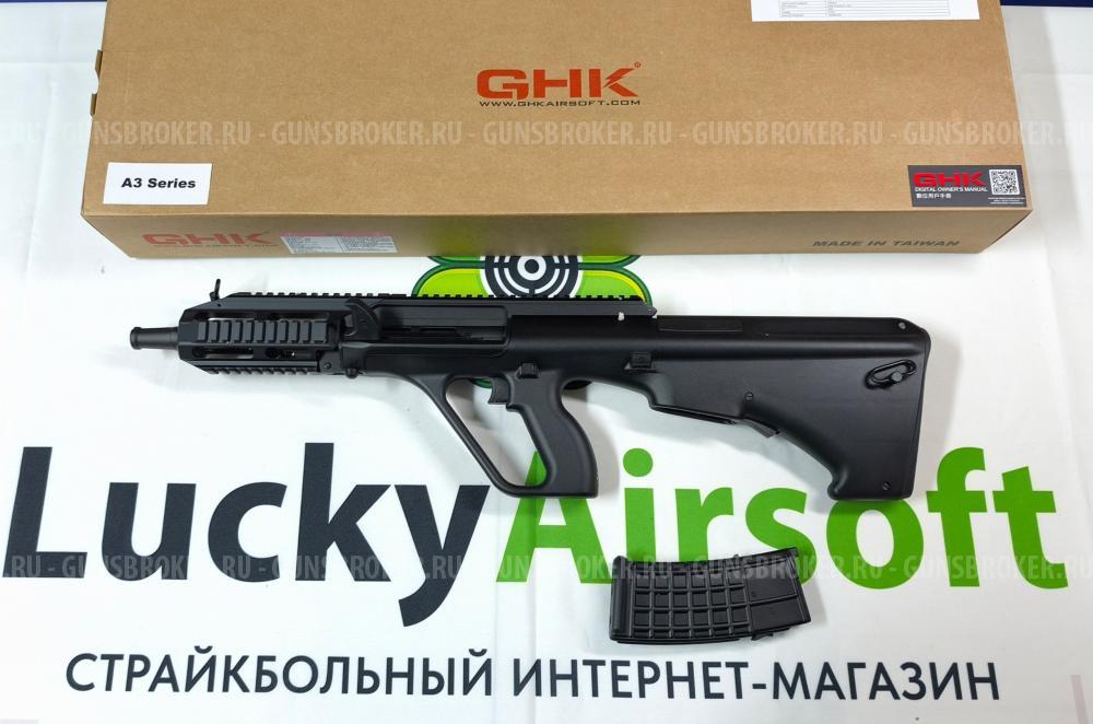 Страйкбольный автомат GHK AUG A3 GBBR