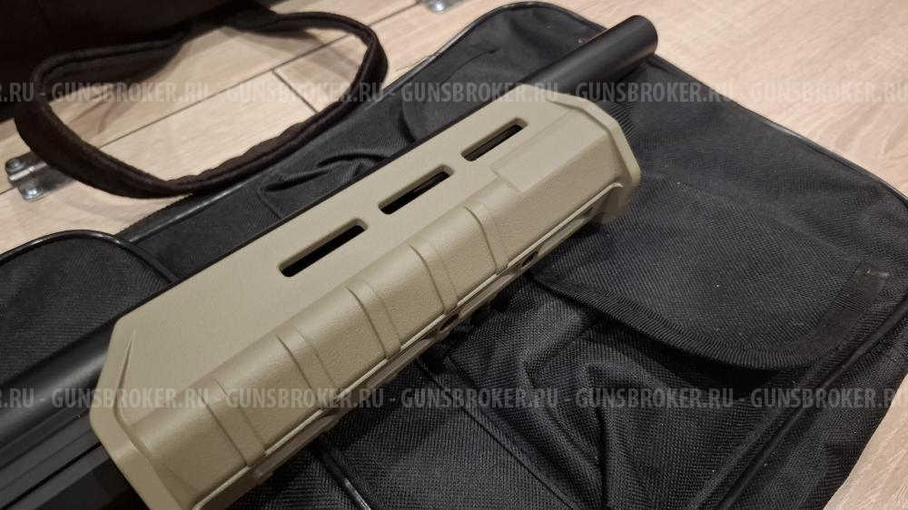 Страйкбольный Дробовик Cyma Remington M870 MAGPUL TAN (Металл, пластик). 6 ММ. + Сумка 