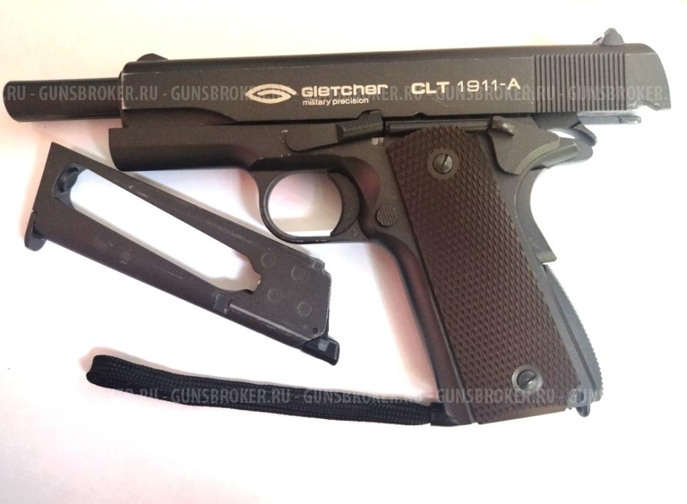Страйкбольный GLETCHER CLT 1911-A 6mm BB
