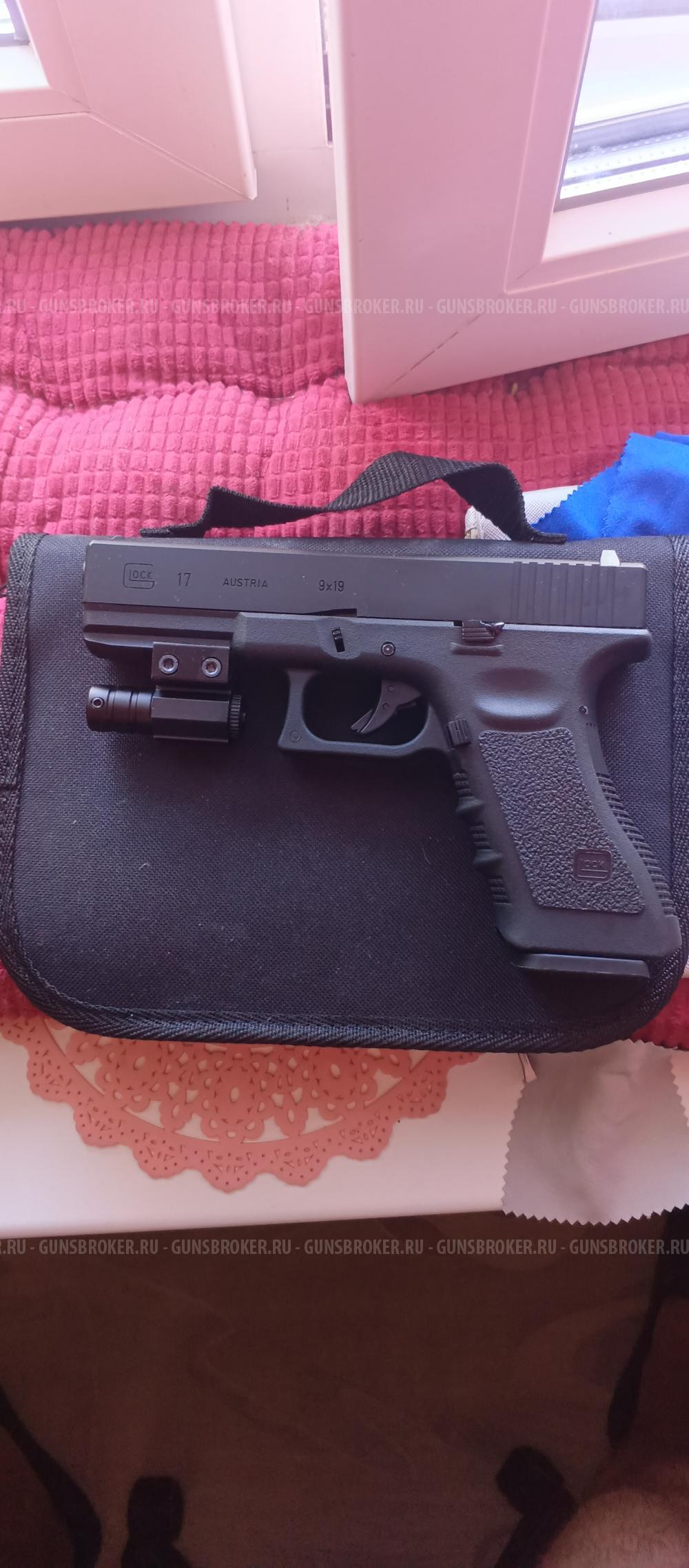 Страйкбольный Глок 17, новый. East Crane