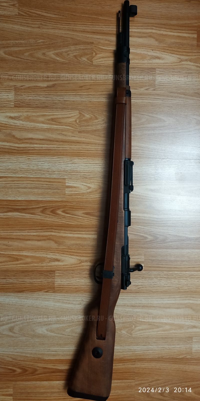 Страйкбольный карабин Mauser К98K (6мм, грингаз, металл/дерево) от PPS