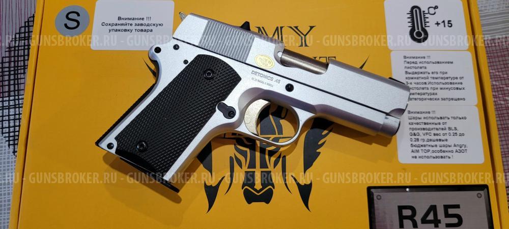 Страйкбольный пистолет Army Armament Colt Detonics.45 GGB