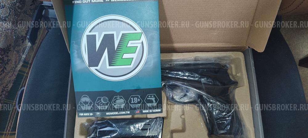 Страйкбольный пистолет Beretta M92F, WE, greengas (gp301)