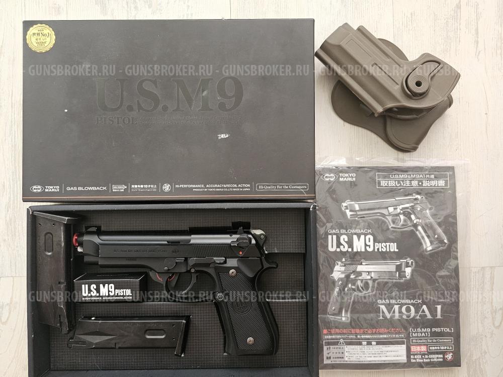 Страйкбольный пистолет Beretta U.S. M9 GGBB от Tokyo Marui 