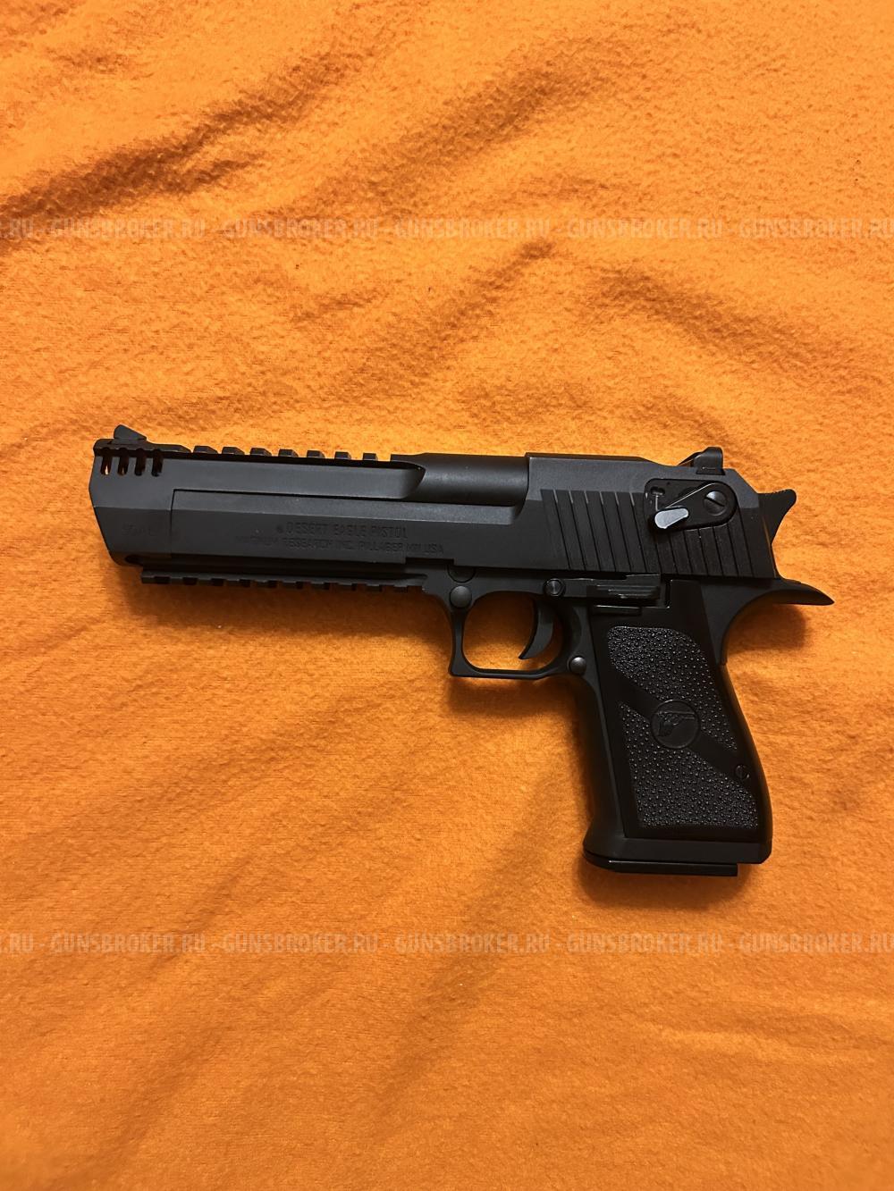 Страйкбольный пистолет Cybergun WE Desert Eagle .50AE GBB Black