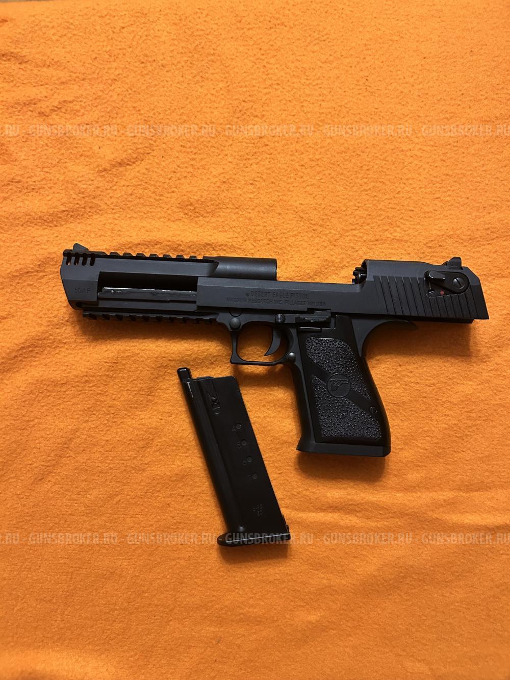 Страйкбольный пистолет Cybergun WE Desert Eagle .50AE GBB Black