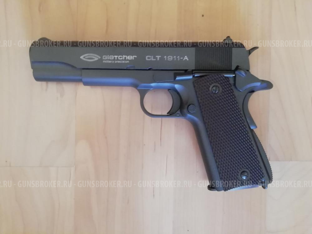 Страйкбольный пистолет Gletcher CLT 1911-A Blowback купить