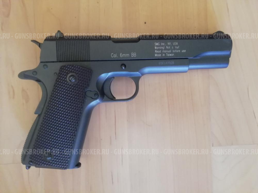 Страйкбольный пистолет Gletcher CLT 1911-A Blowback купить