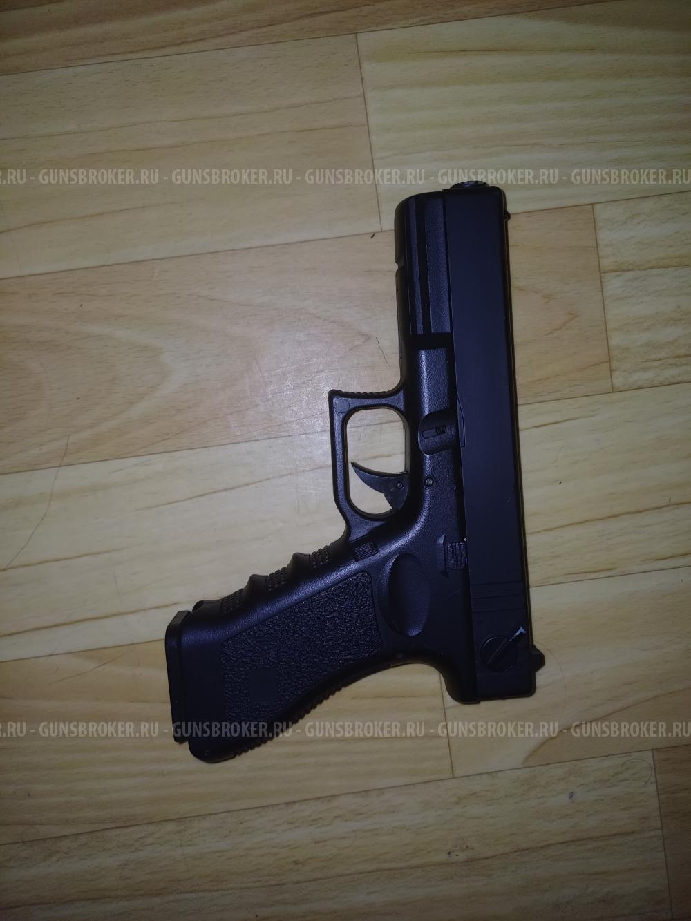 Страйкбольный пистолет glock 17