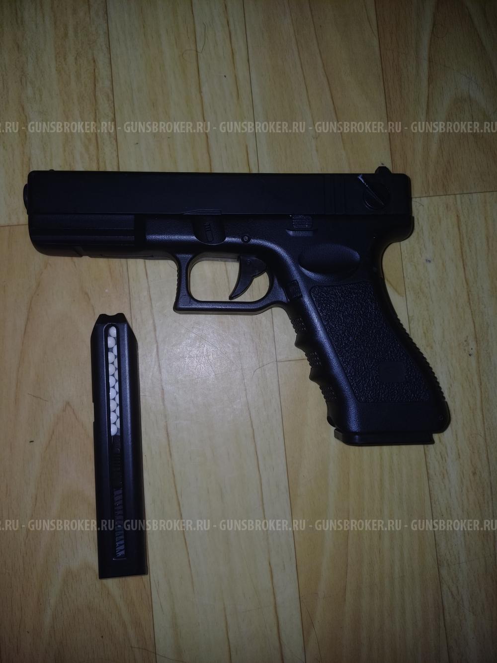 Страйкбольный пистолет glock 17