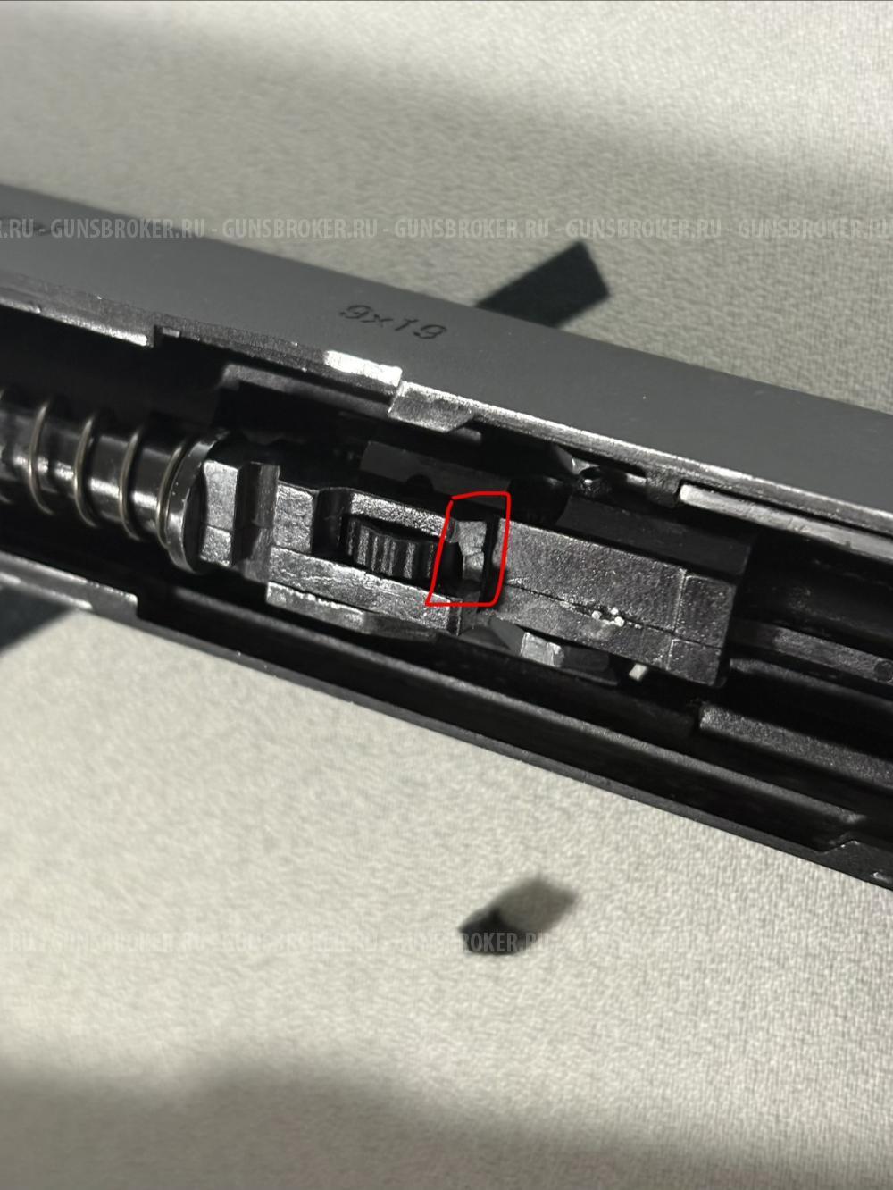 страйкбольный пистолет glock 18c we