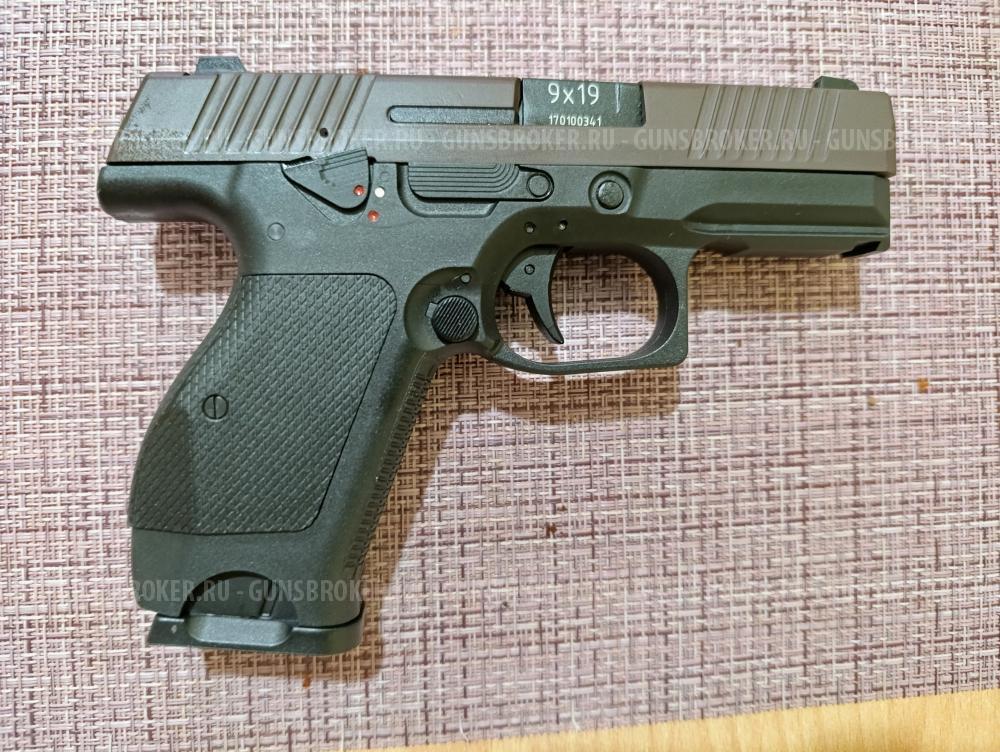 Страйкбольный пистолет (KIZUNA WORKS) ПЛ-15К (Metallic Cerakote Brown)