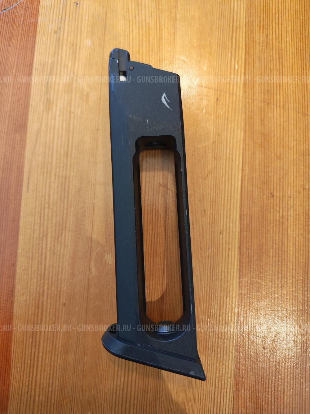 Страйкбольный пистолет KJW CZ P-09 TBC (6 мм, GBB, Gas, удлиненный ствол)