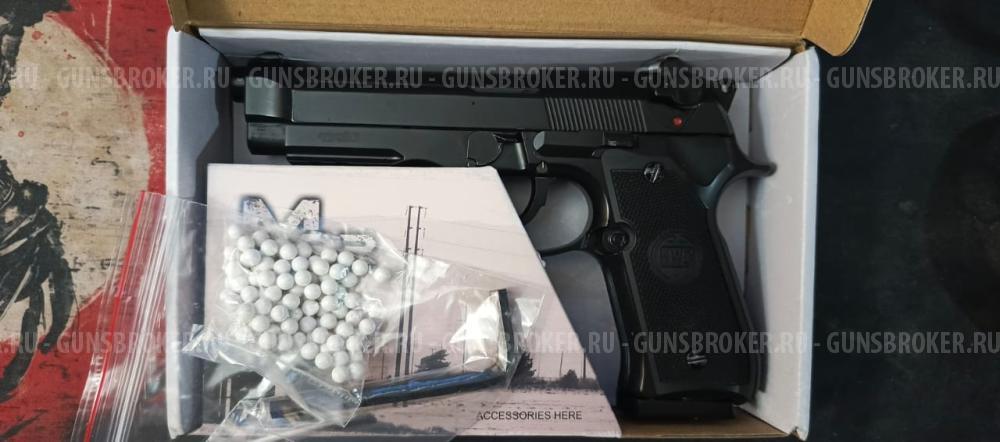 Страйкбольный пистолет KWC Беретта M92 6mm