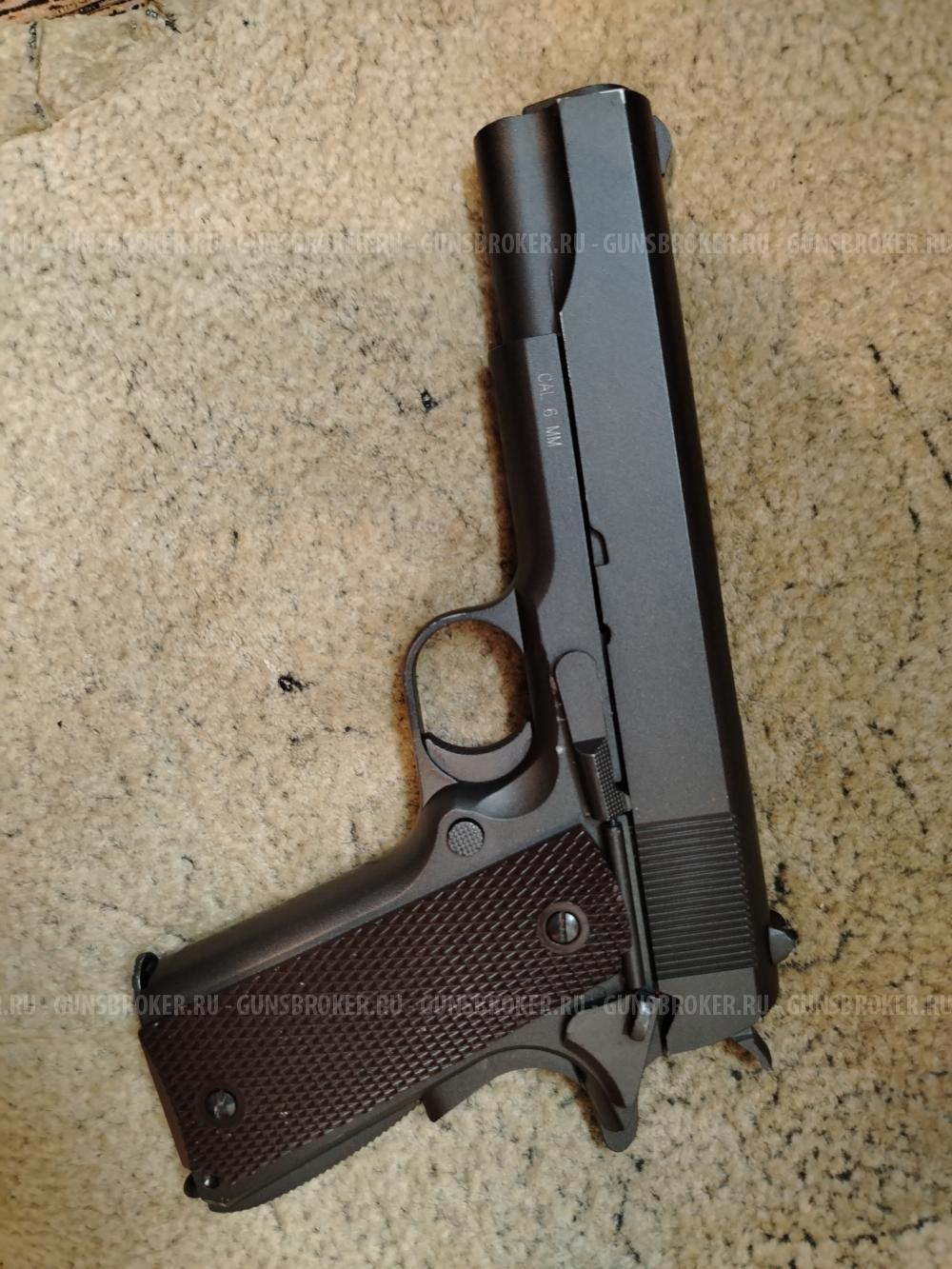  Страйкбольный Пистолет KWC Colt 1911A1 CO2