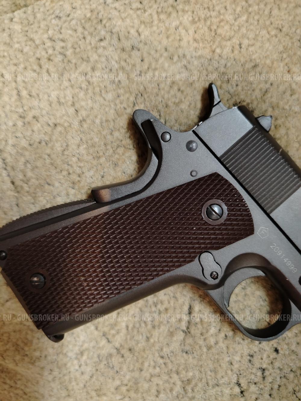  Страйкбольный Пистолет KWC Colt 1911A1 CO2