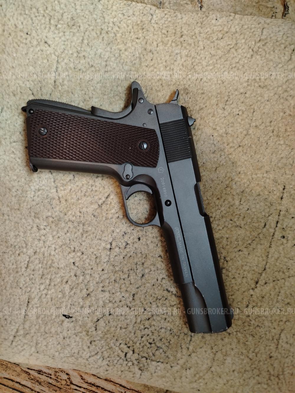  Страйкбольный Пистолет KWC Colt 1911A1 CO2