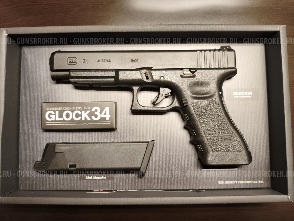 Страйкбольный пистолет Tokyo Marui Glock 34 GBB