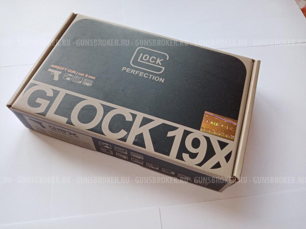 Страйкбольный пистолет VFC (Umarex) Glock 19X GGBB + доп. магазин