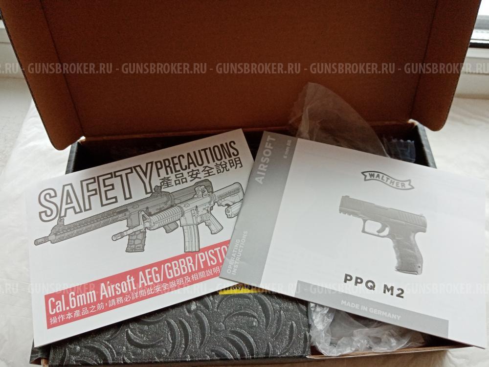 Страйкбольный пистолет VFC (Umarex)  Walther PPQ GGBB