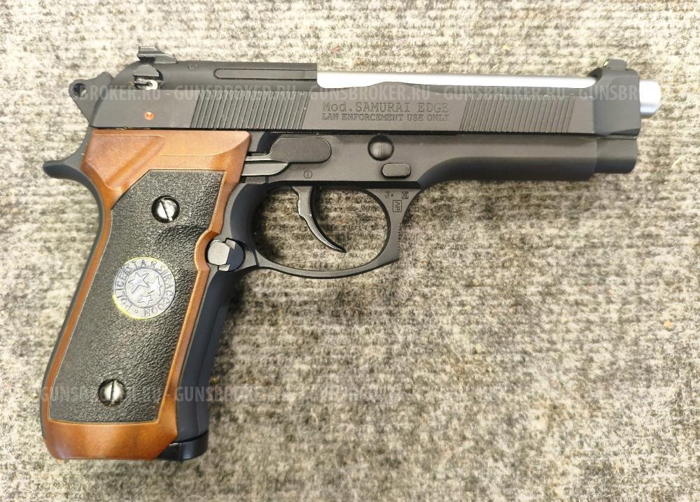 Страйкбольный пистолет WE Beretta M92F Samurai Edge (Resident Evil)