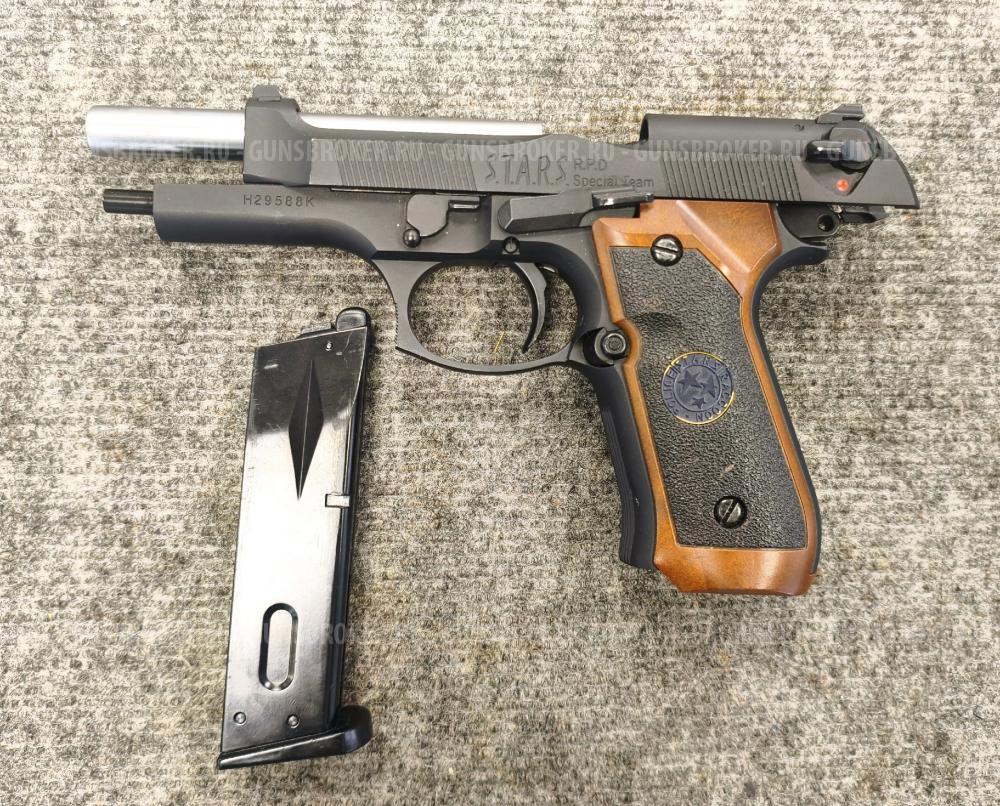 Страйкбольный пистолет WE Beretta M92F Samurai Edge (Resident Evil)